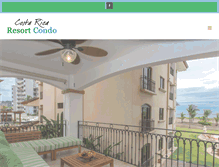 Tablet Screenshot of beachcondocostarica.com